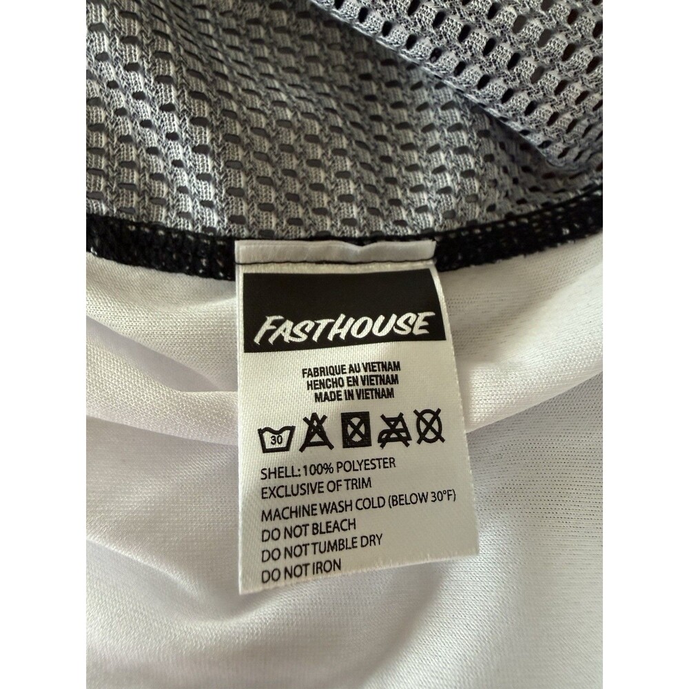 Grindhouse Fasthouse Omega Jersey Size 3X 2802-4113 Red White Blue Cycling - Picture 7 of 10